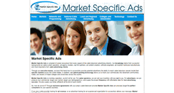 Desktop Screenshot of marketspecificads.com